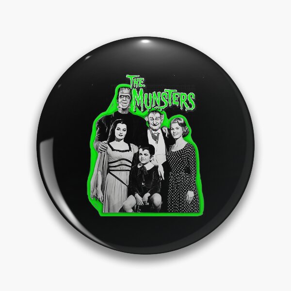 Item preview, The Munsters Cast Group Neon Outline designed and sold by JulieHampto.