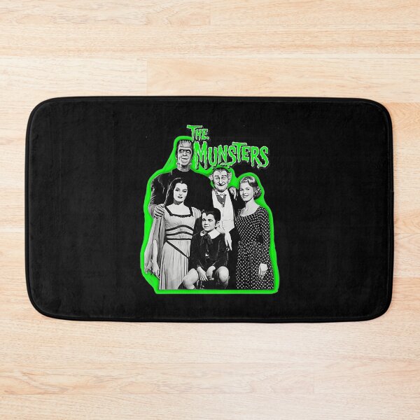 Item preview, The Munsters Cast Group Neon Outline designed and sold by JulieHampto.
