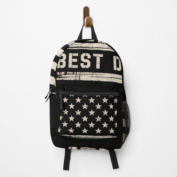 Item preview, Best Dad Ever With Us American Flag Fathers Day designed and sold by NewIdeasSArt.