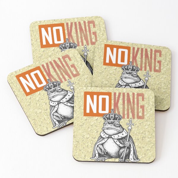 Item preview, Dethroned Frog King – Satirical Royal Parody Artwork designed and sold by denip.
