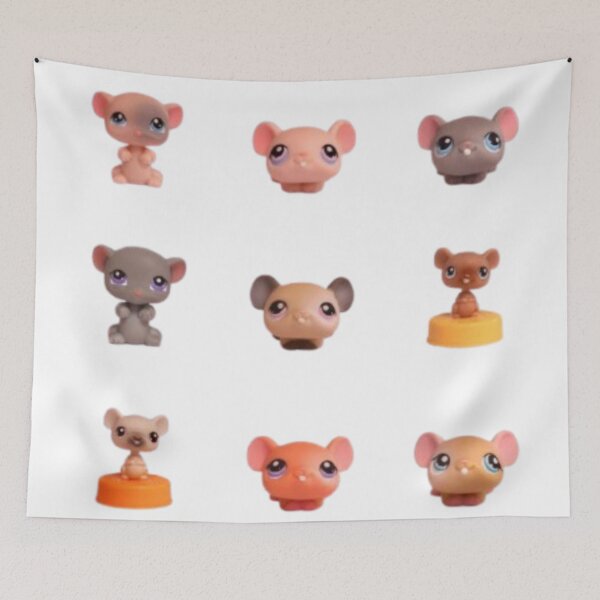 Item preview, Littlest pet shop mice  designed and sold by monkey zone.