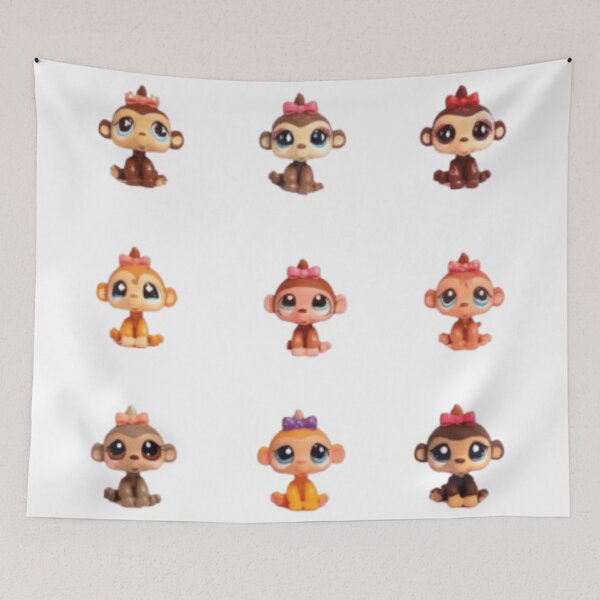 Item preview, Littlest pet shop monkey designed and sold by monkey zone.