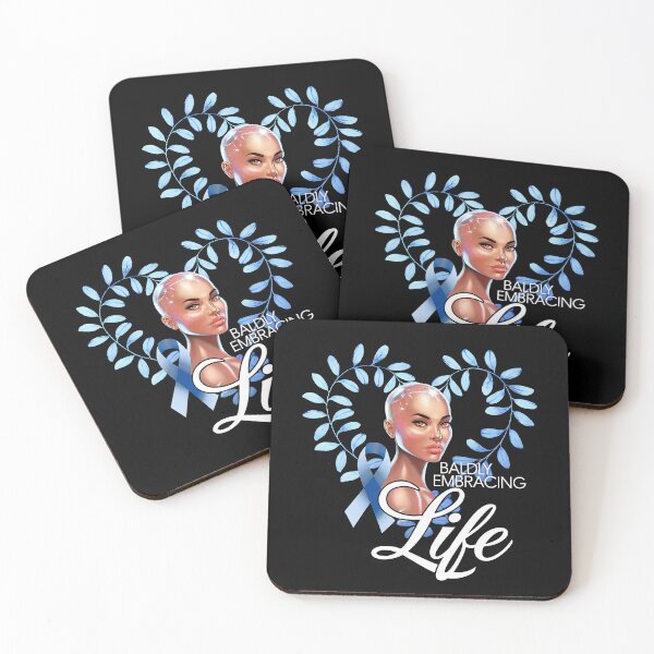 Item preview, Alopecia Areata Awareness Month Baldness designed and sold by DrewLeuschke.