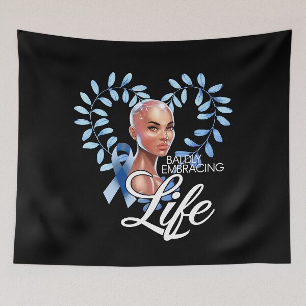 Item preview, Alopecia Areata Awareness Month Baldness designed and sold by DrewLeuschke.