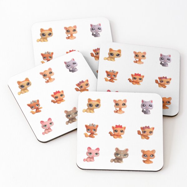 Item preview, Littlest pet shop cats designed and sold by monkey zone.