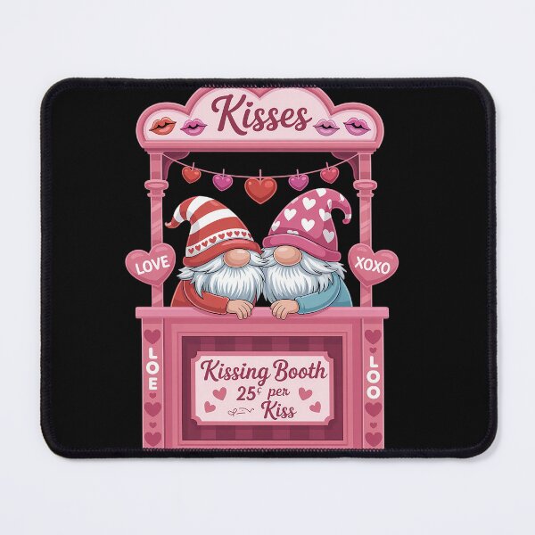 Item preview, Gnomes Kissing Love Hearts designed and sold by TorjeARTStore.