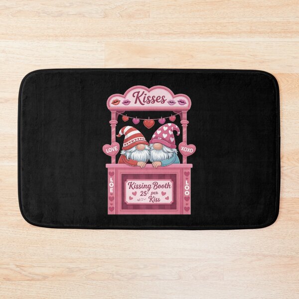 Item preview, Gnomes Kissing Love Hearts designed and sold by TorjeARTStore.