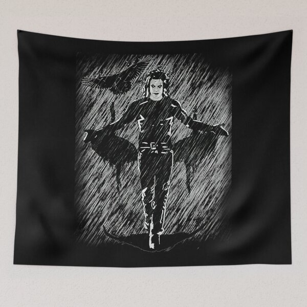Item preview, The Crow Walking With Black Birds designed and sold by bettannfuco.