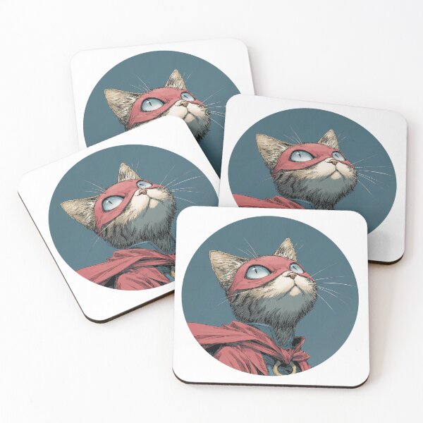 Item preview, Manga hero cat designed and sold by Flashboy.