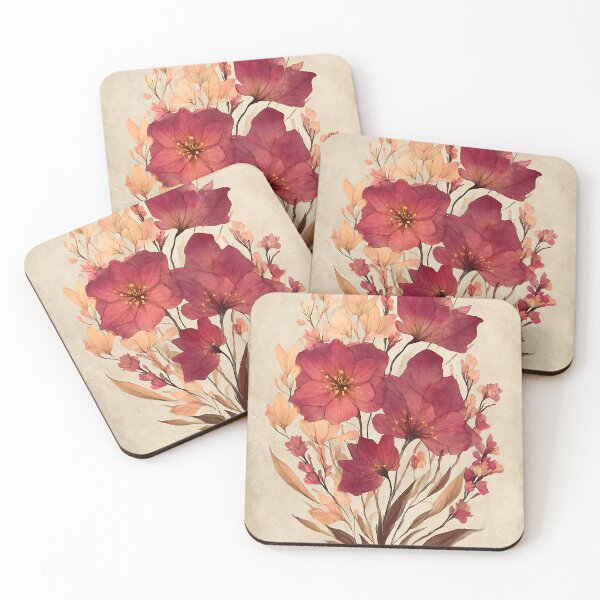 Item preview, Dark Academia: Scholarly Pressed Flowers designed and sold by bapupa.