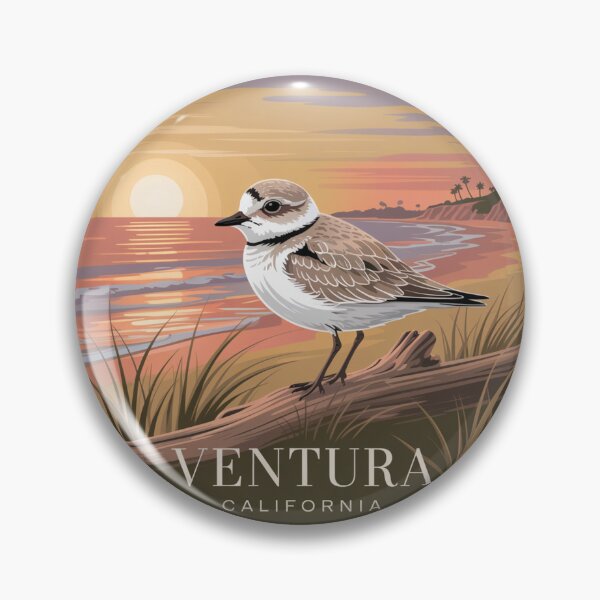 Item preview, Ventura California Snowy Plover Sunset designed and sold by CircinusStore.