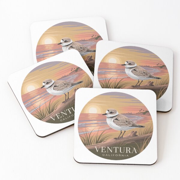Item preview, Ventura California Snowy Plover Sunset designed and sold by CircinusStore.