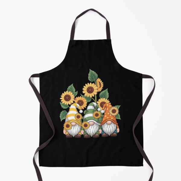 Item preview, Gnomes Sunflower Garden Summer designed and sold by TorjeARTStore.