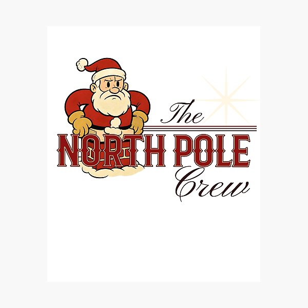 Artikelvorschau, North Pole Crew entworfen und verkauft von MerchbyDbone.