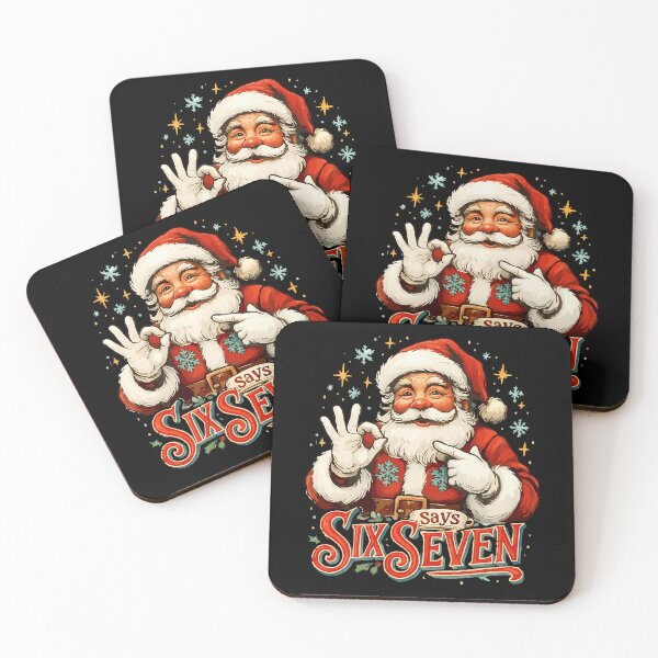 Item preview, Happy Seven Retro Holiday Bruh Six Santa Claus Says Santa designed and sold by ChadnoSmith.