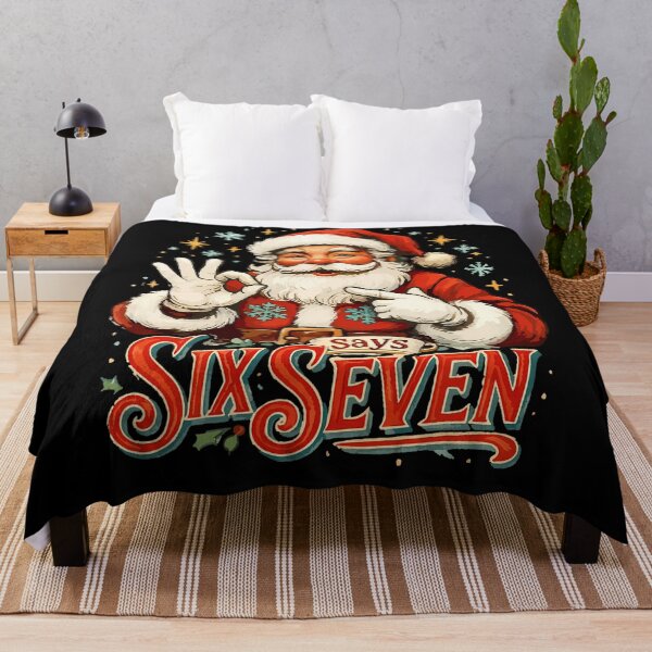 Item preview, Happy Seven Retro Holiday Bruh Six Santa Claus Says Santa designed and sold by ChadnoSmith.