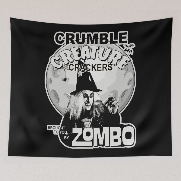 Item preview, The Munsters Creature Crackers Zombo Label designed and sold by JulieHampto.