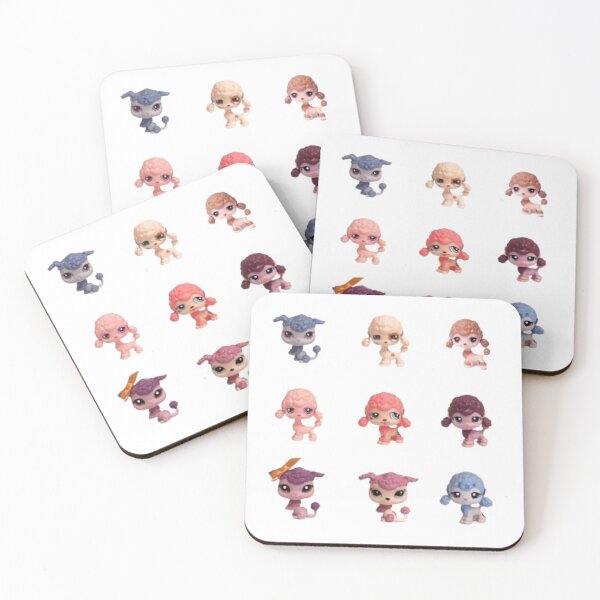 Item preview, Littlest pet shop poodles designed and sold by monkey zone.