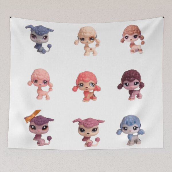 Item preview, Littlest pet shop poodles designed and sold by monkey zone.