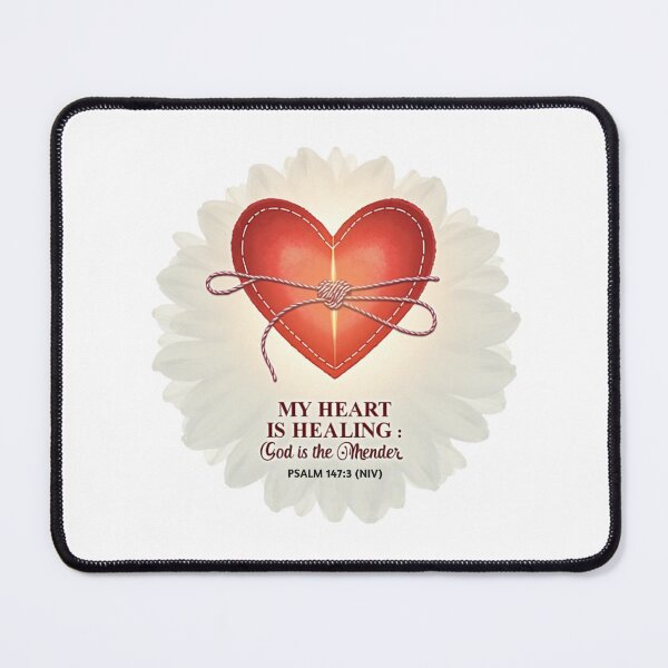 Item preview, Heart Healing Design | God Is the Mender Psalm 147:3 designed and sold by ebocraft.