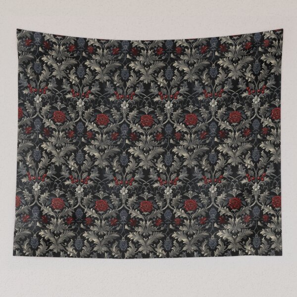 Item preview, Gothic Christmas Dark Floral designed and sold by Windmill Wildflowers.