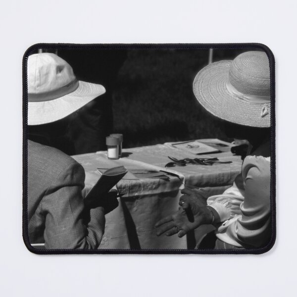 Item preview, Chatting Hats Monochrome designed and sold by Wayne King.