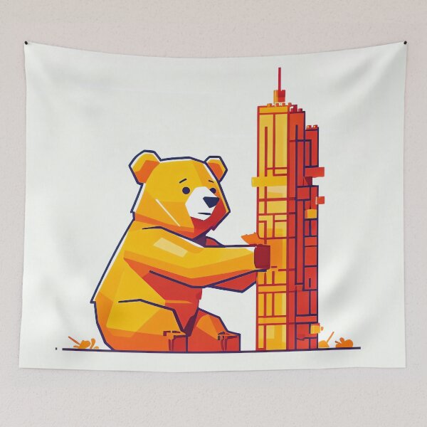 Item preview, Block Bear Builder designed and sold by ONYX Pixee.