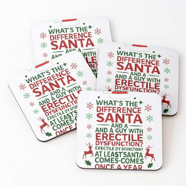 Item preview, Santa Cums Once a Year vs. Guy With Erectile Dysfunction designed and sold by ArtsyAndy96.