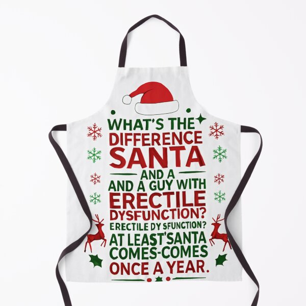 Item preview, Santa Cums Once a Year vs. Guy With Erectile Dysfunction designed and sold by ArtsyAndy96.