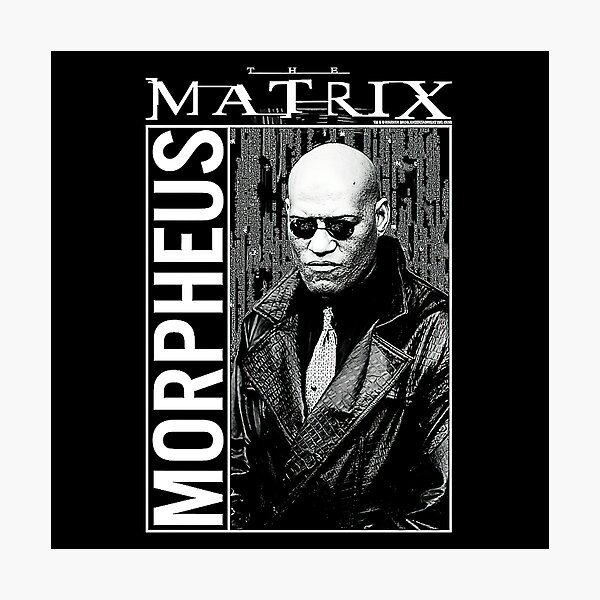 Item preview, The Matrix Morpheus Sunglasses Portrait designed and sold by BillyEasterly.