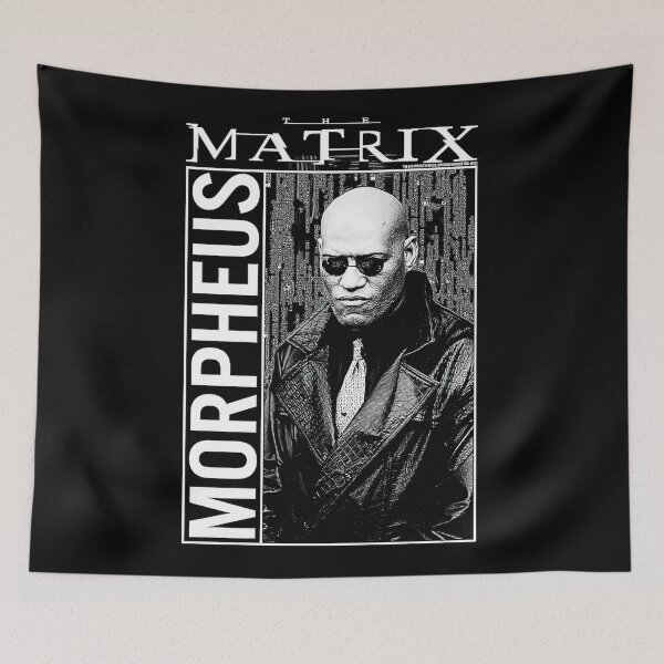 Item preview, The Matrix Morpheus Sunglasses Portrait designed and sold by BillyEasterly.