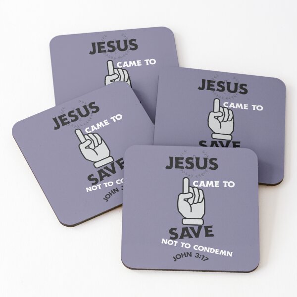 Item preview, Jesus Came To Save Not To Condemn John 3:17  designed and sold by Mrs. Kizzy Gillis Heavenly-Merch.