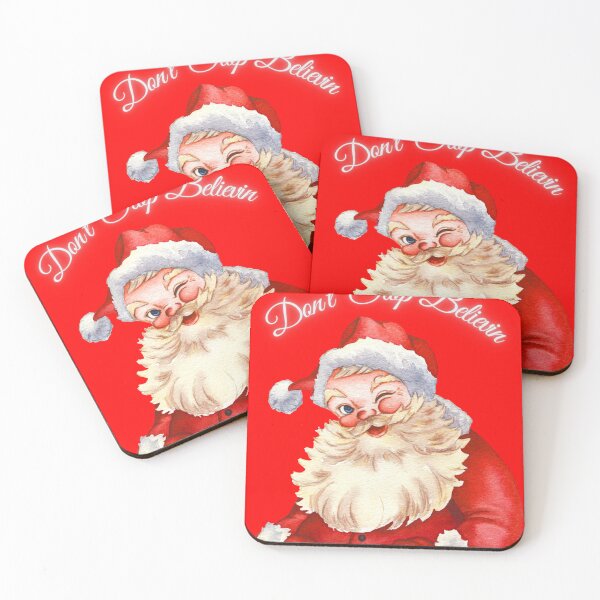 Item preview, Don’t Stop Believin’ Santa Christmas Design  designed and sold by Abigail159.