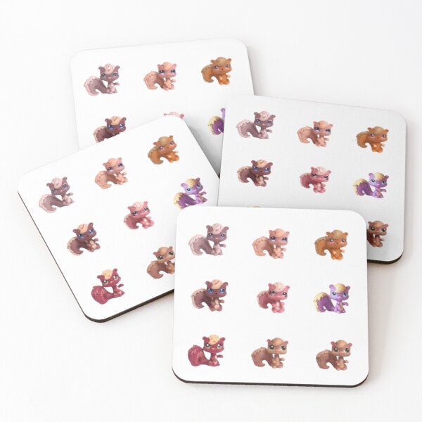 Item preview, Littlest pet shop squirrels designed and sold by monkey zone.