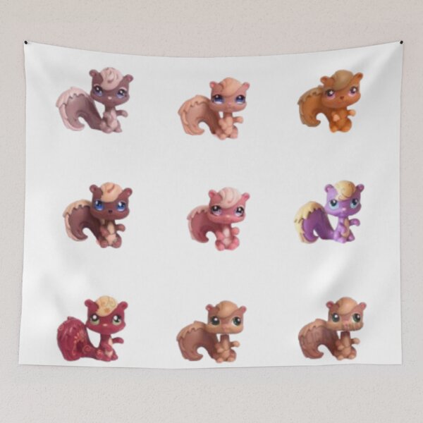 Item preview, Littlest pet shop squirrels designed and sold by monkey zone.