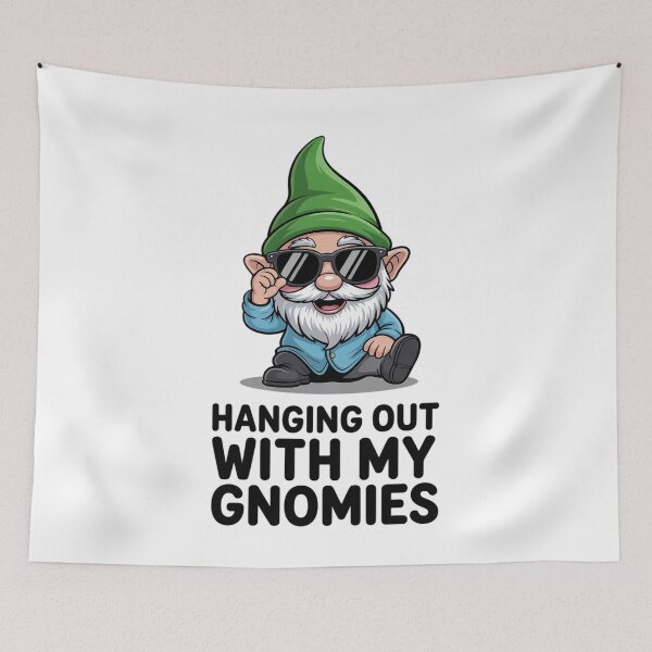 Item preview, Hanging Out With My Gnomies designed and sold by TorjeARTStore.