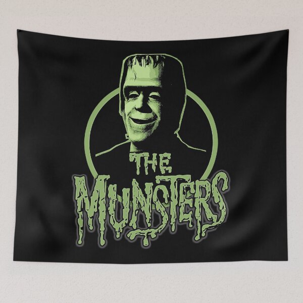 Item preview, The Munsters Herman Green Face Logo designed and sold by JulieHampto.