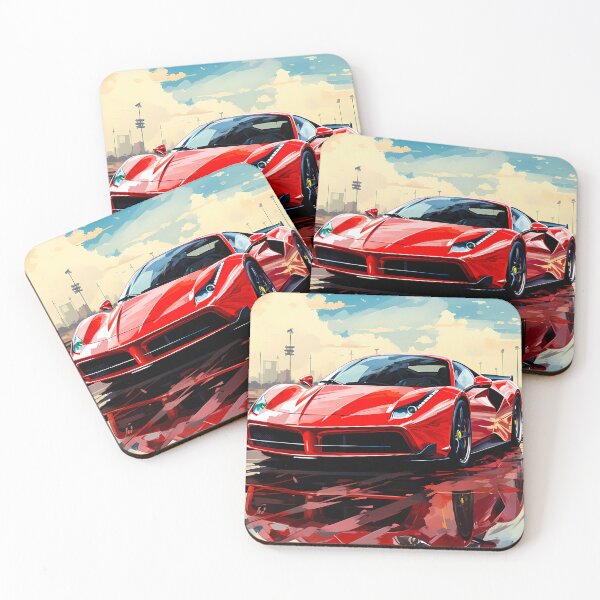 Item preview,  Italian Supercar Captured With Vivid City Reflection designed and sold by RevUpDesign.