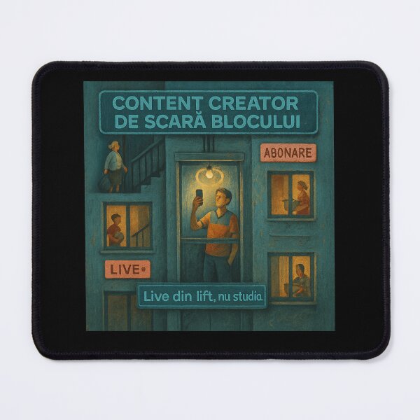Item preview, Content Creator de Scară Blocului — Live din Lift Art designed and sold by POD DYNASTY.