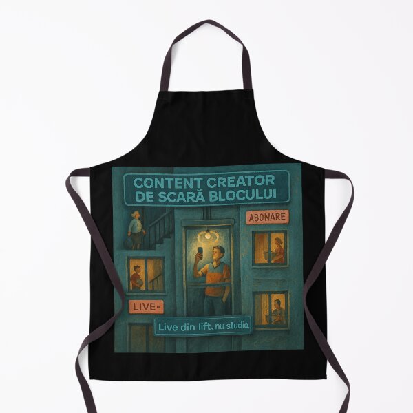 Item preview, Content Creator de Scară Blocului — Live din Lift Art designed and sold by POD DYNASTY.