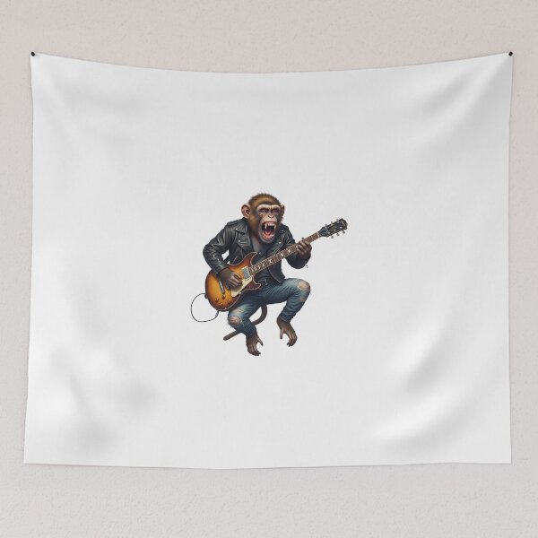 Item preview, funny, animal rock star, rockmusic, Rock the world, love the nature, My Dear Friends, Merry Christmas, Music Lover Gift, Animal Harmony designed and sold by chipmuckdesignn.