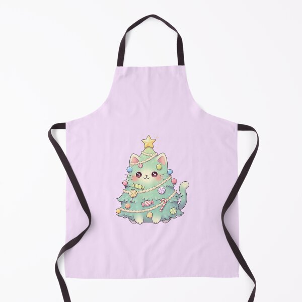 Item preview, Kawaii Pastel Cat Christmas Tree designed and sold by Itsheartshop.
