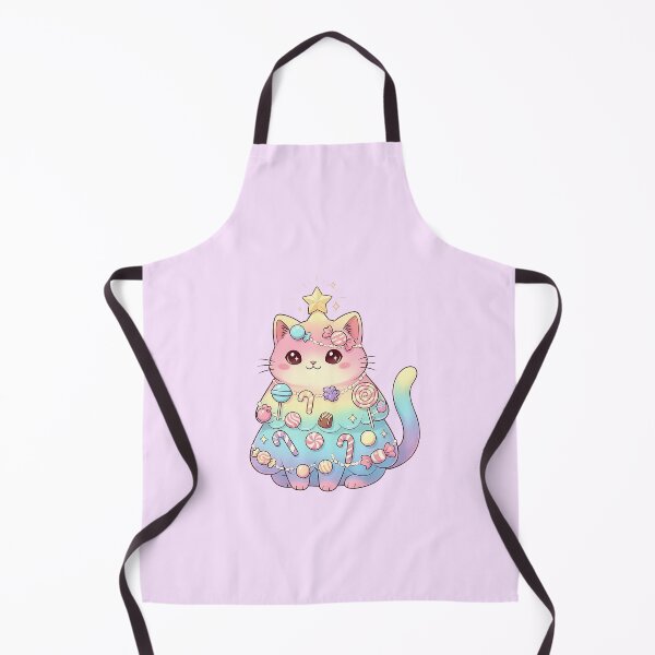 Item preview, Kawaii Cat Christmas Tree designed and sold by Itsheartshop.