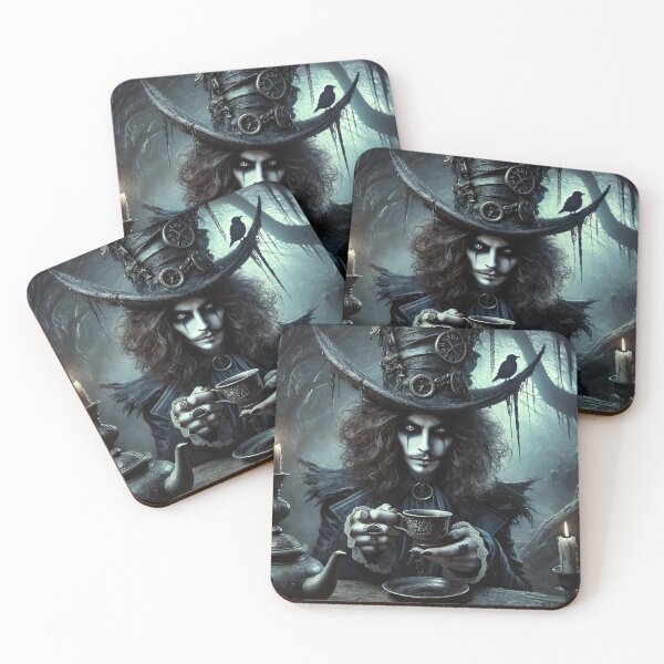 Item preview, Midnight Hatter – Tea in the Enchanted Forest designed and sold by FusiTink.