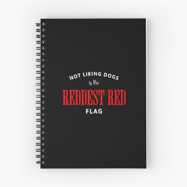 Item preview, Not liking dogs is the reddest red flag designed and sold by Pflugart.