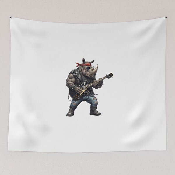 Item preview,  funny, animal rock star, rockmusic, Rock the world, love the nature, My Dear Friends, Merry Christmas, Music Lover Gift, Animal Harmony designed and sold by chipmuckdesignn.