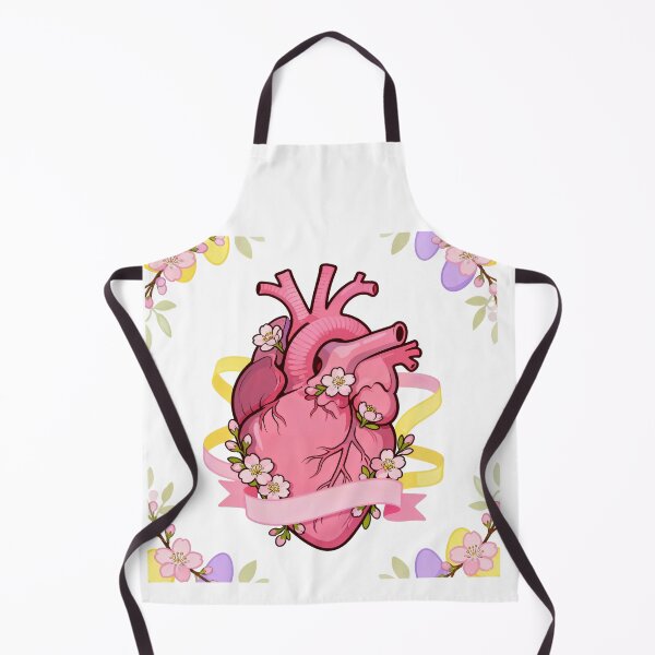 Item preview, Spring Heart with Blossoms and Ribbons designed and sold by Anastasiia Yurevych.