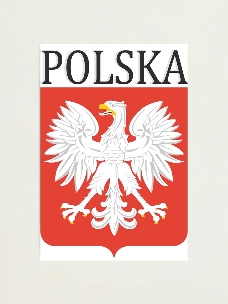 Polska Wappen Fotodruck Von General Rascal Redbubble