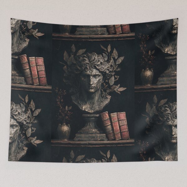 Item preview, Dark Academia: Scholarly Vintage Sculpture designed and sold by bapupa.
