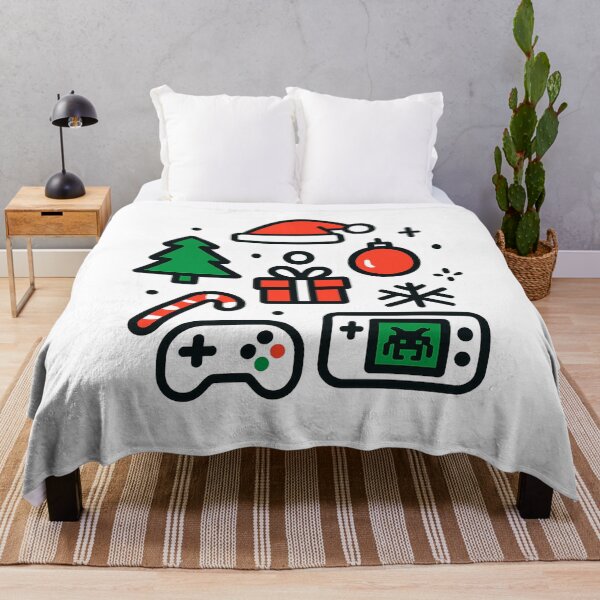Item preview, Pixel Geek Christmas Icons – Minimal Festive Gaming Art designed and sold by FantasyFabrik.